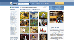 Desktop Screenshot of animals.desktopnexus.com