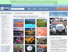 Tablet Screenshot of nature.desktopnexus.com