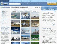 Tablet Screenshot of aircraft.desktopnexus.com