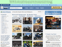 Tablet Screenshot of motorcycles.desktopnexus.com